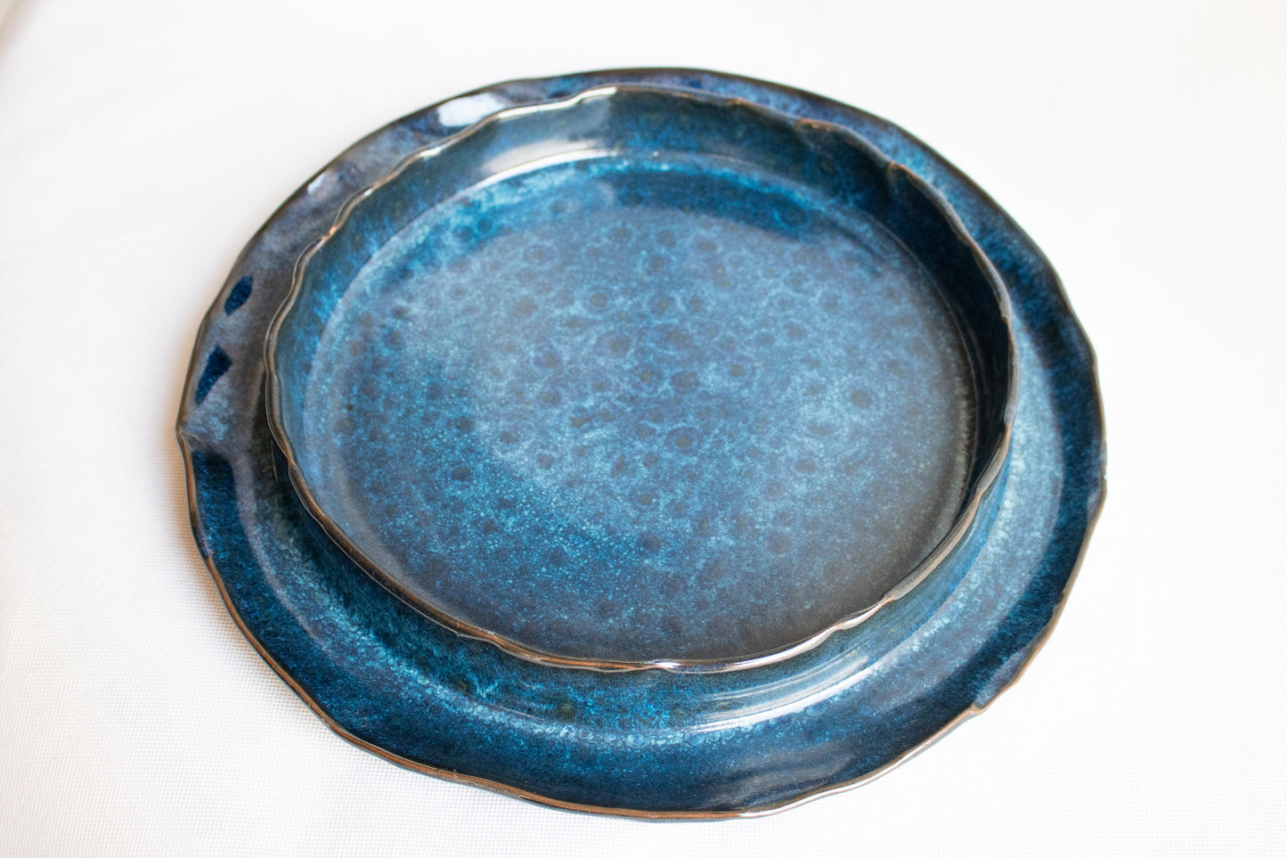 Handcrafted Clay Serving Tray