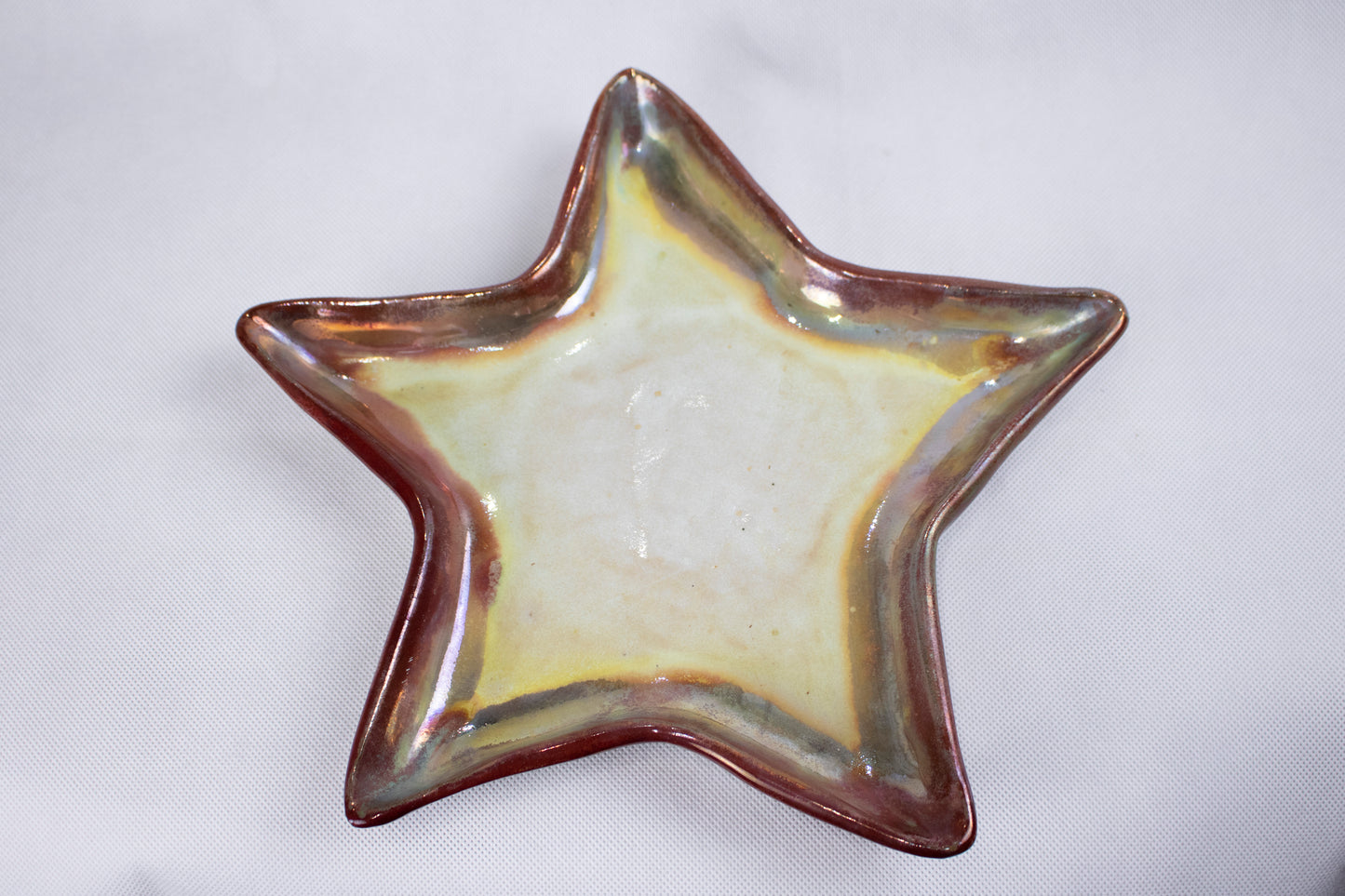 Handcrafted Clay Star-Shaped Plate