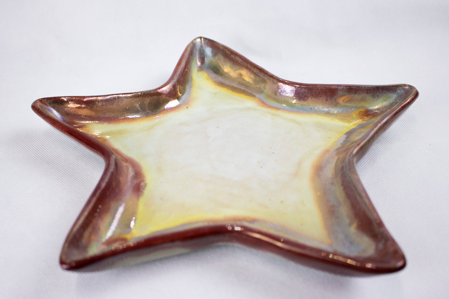 Handcrafted Clay Star-Shaped Plate