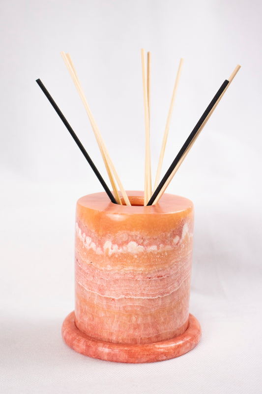 Natural Alabaster Candle Holder (Copy)