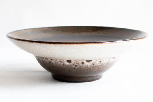 Handcrafted Deep Clay Serving Bowl