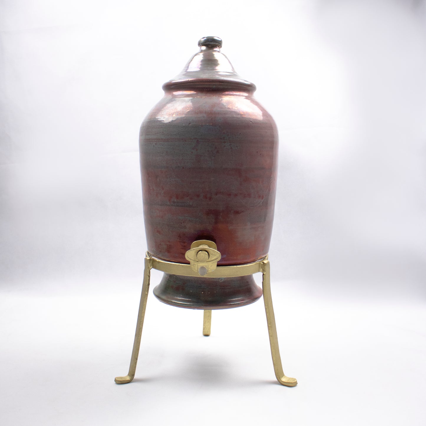 Handcrafted Clay Water &amp; Juice Dispenser