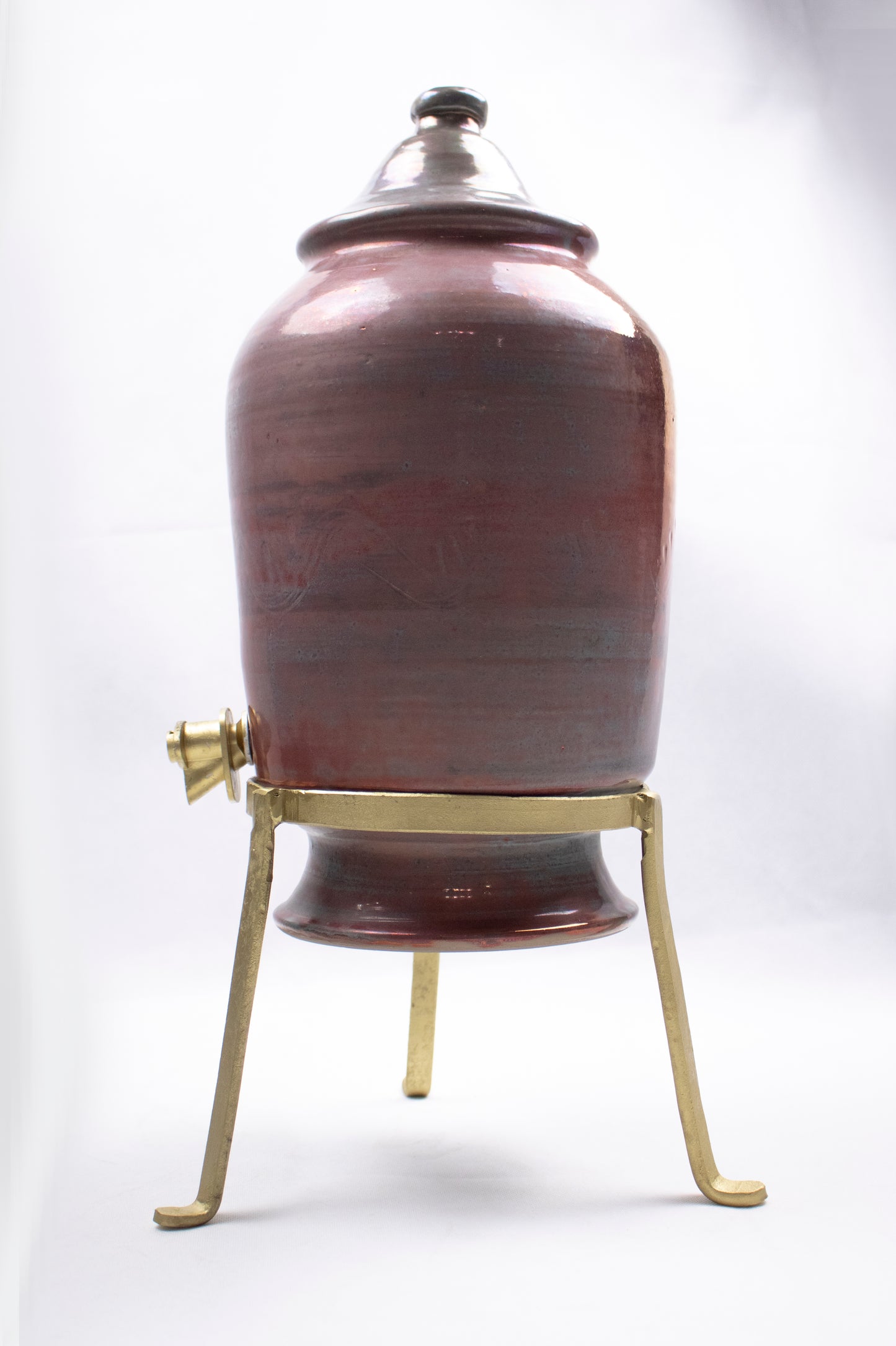 Handcrafted Clay Water &amp; Juice Dispenser