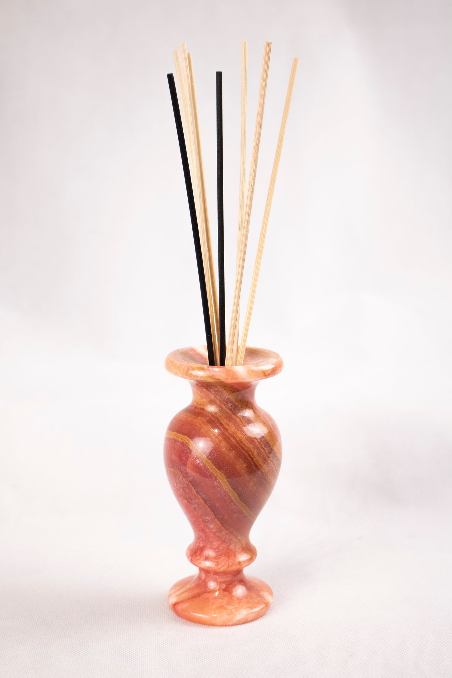Handcrafted Alabaster Mini Vase | Candle Holder & Scent Diffuser