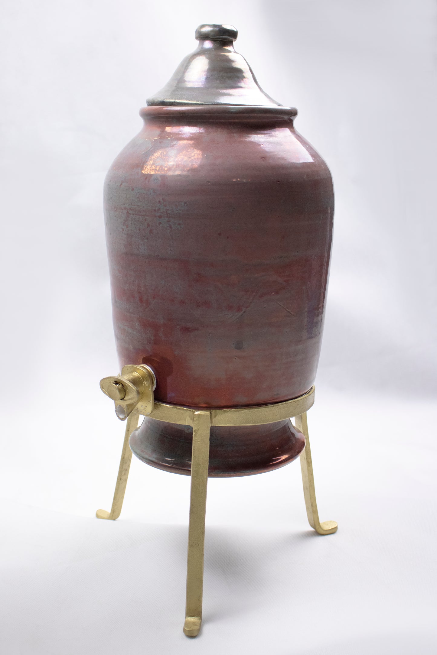 Handcrafted Clay Water &amp; Juice Dispenser