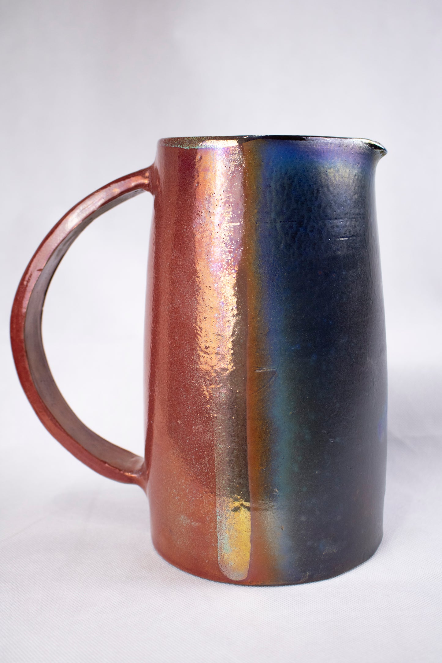 Handcrafted Clay Beverage Pitcher