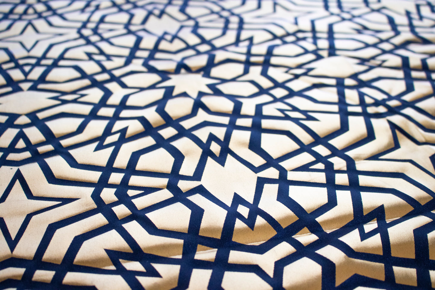 Ramadan Table Cover ( Gold x Black)