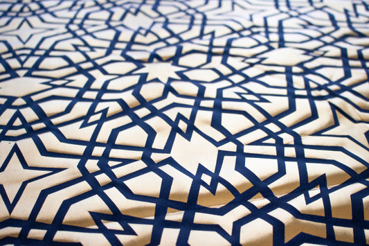 Ramadan Table Cover ( Gold x Black)