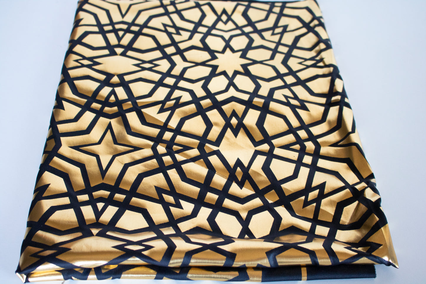 Ramadan Table Cover ( Gold x Black)