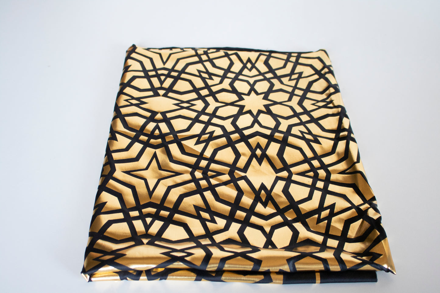 Ramadan Table Cover ( Gold x Black)