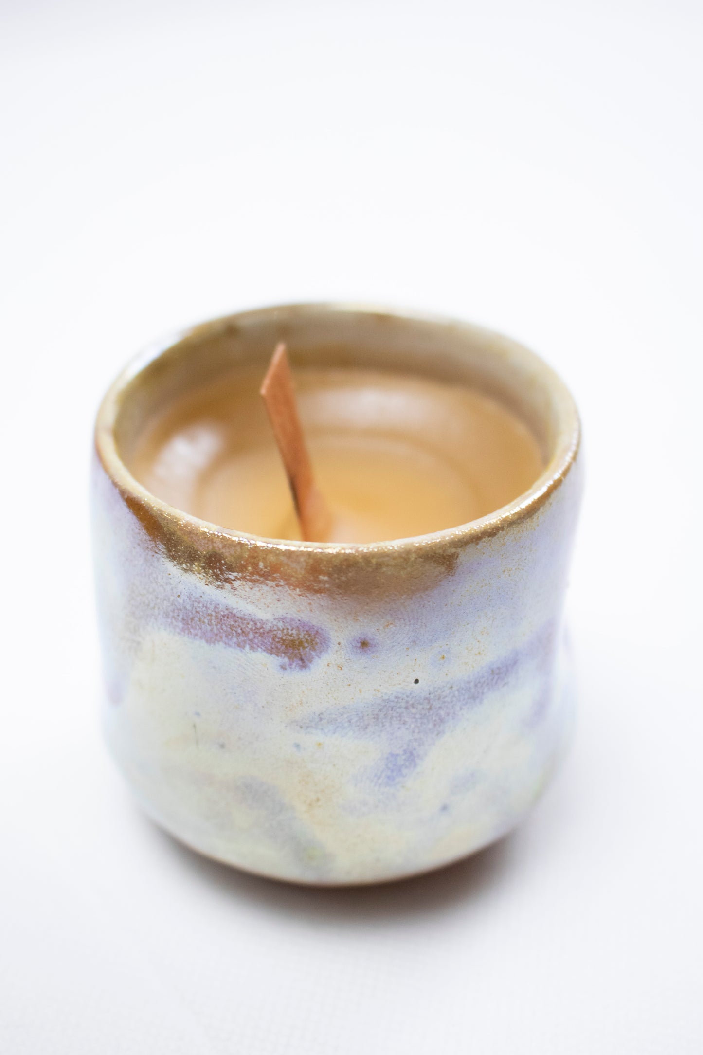 Small Clay Scented Candle – Black Oud 1