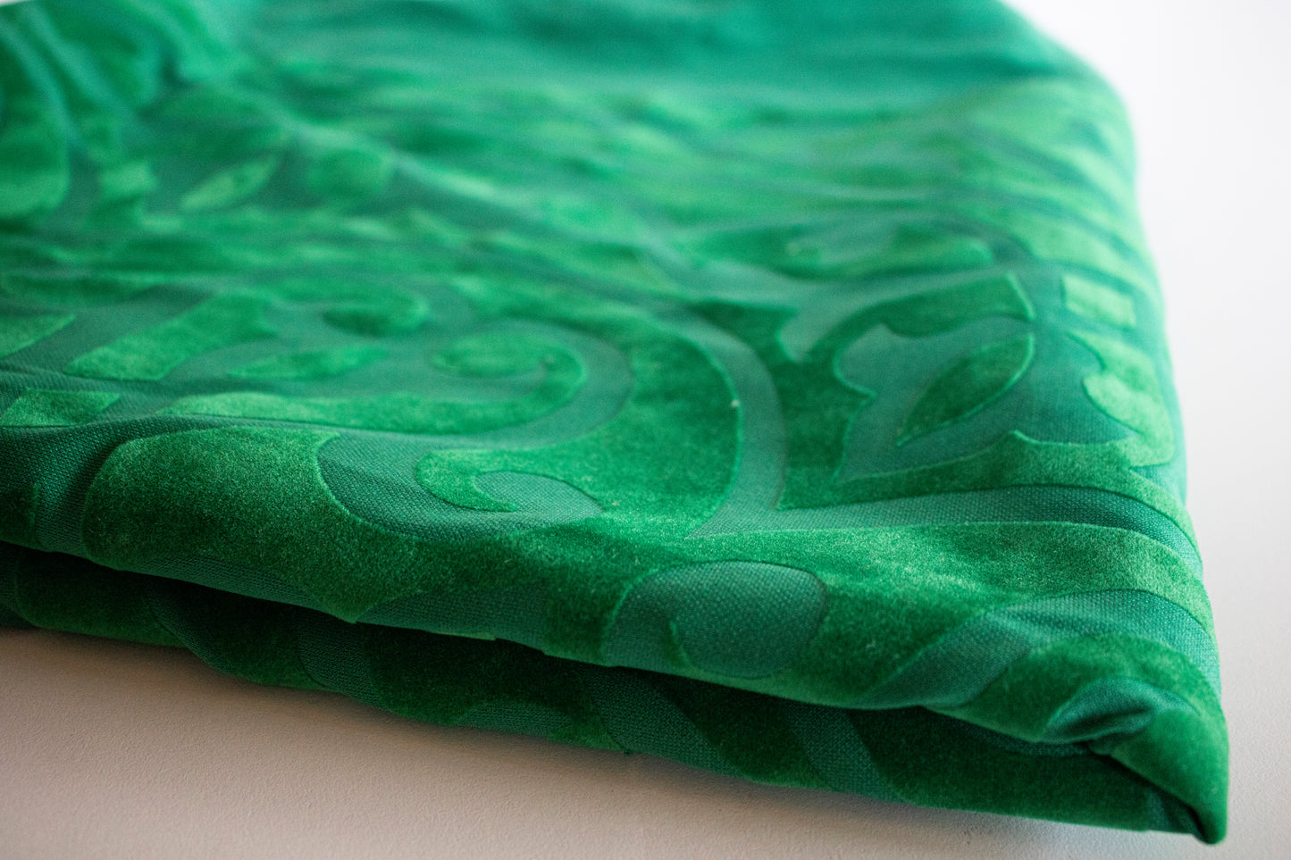 Ramadan Table Cover Green Velvet