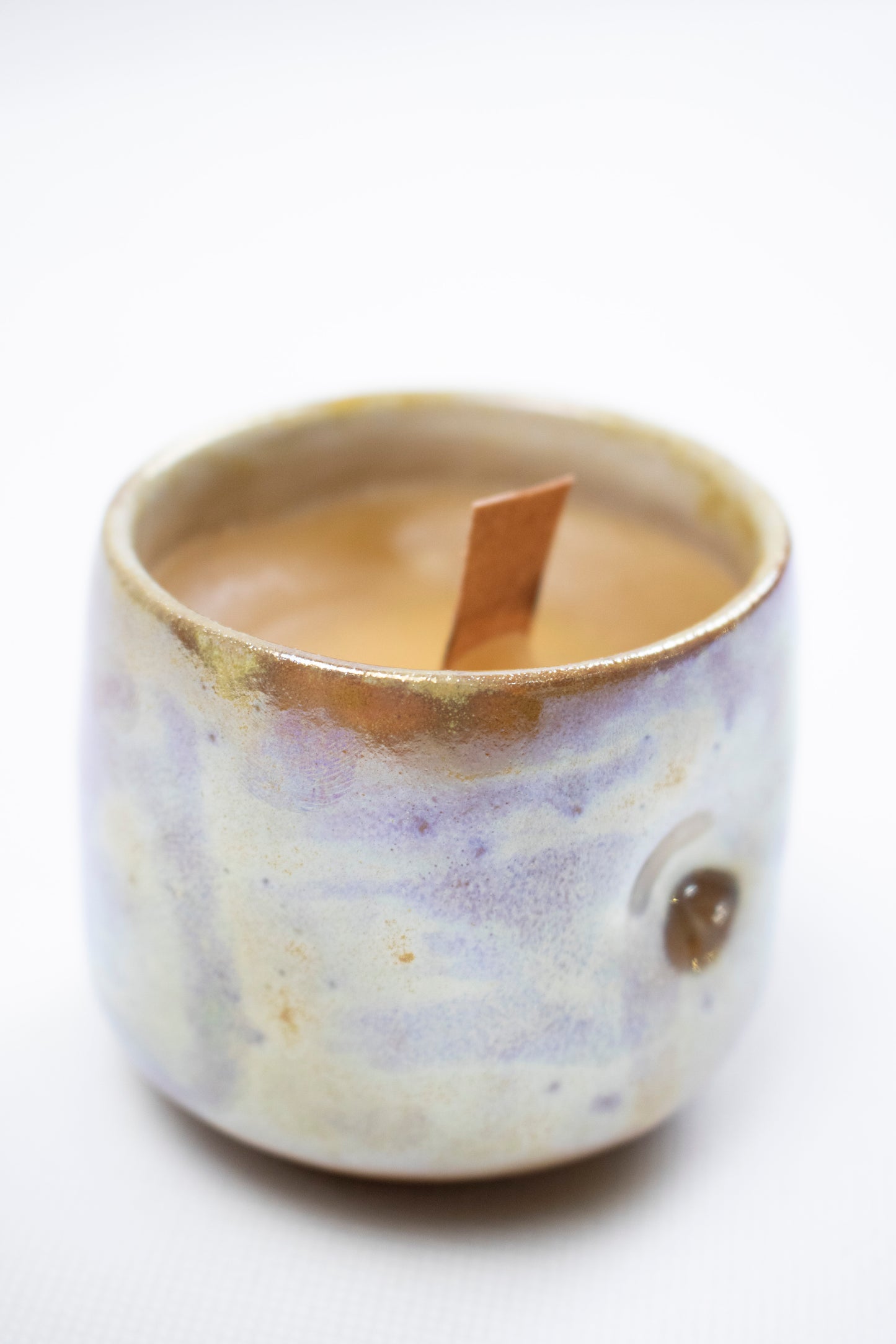 Small Clay Scented Candle – Black Oud 1