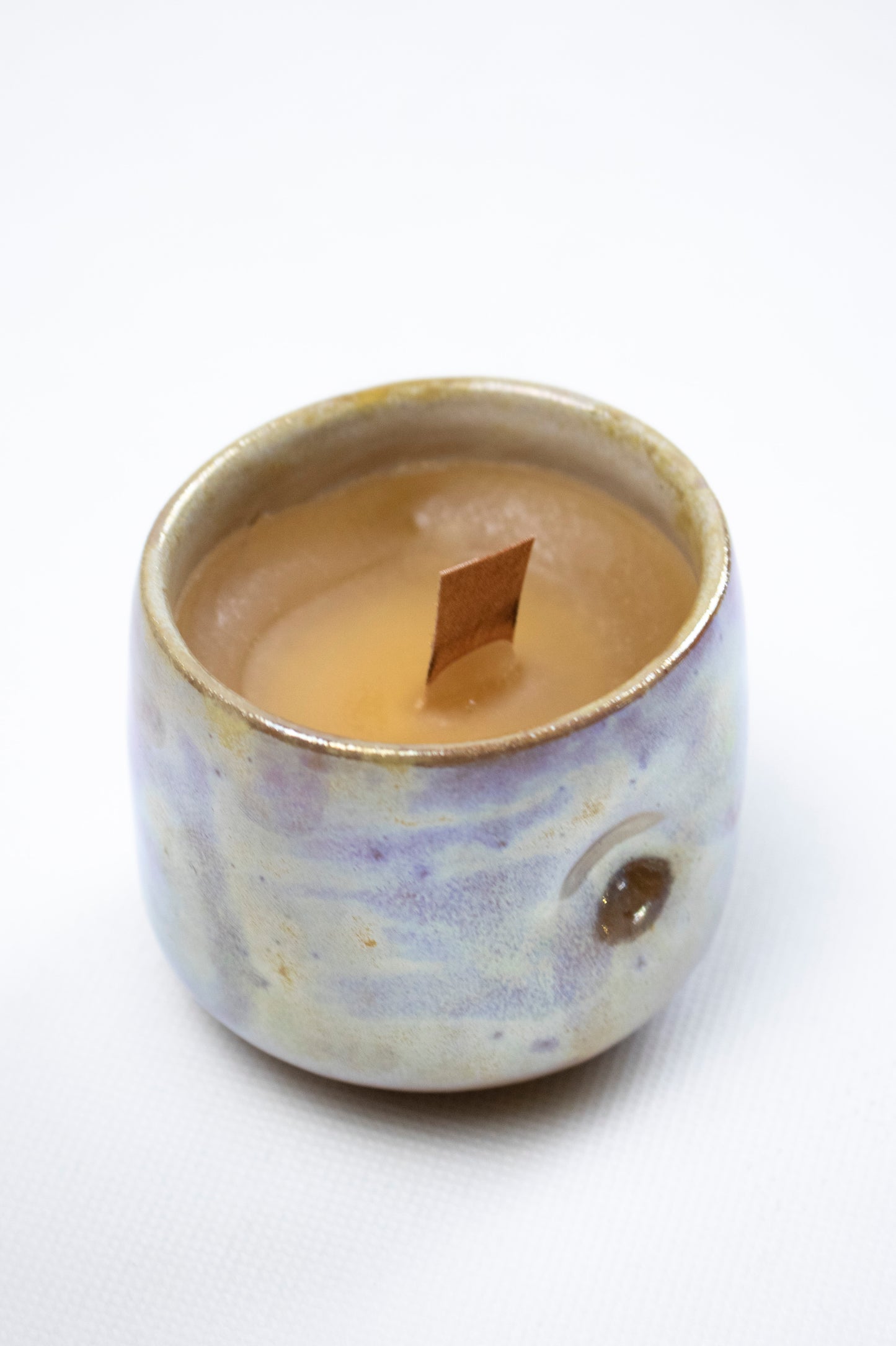 Small Clay Scented Candle – Black Oud 1