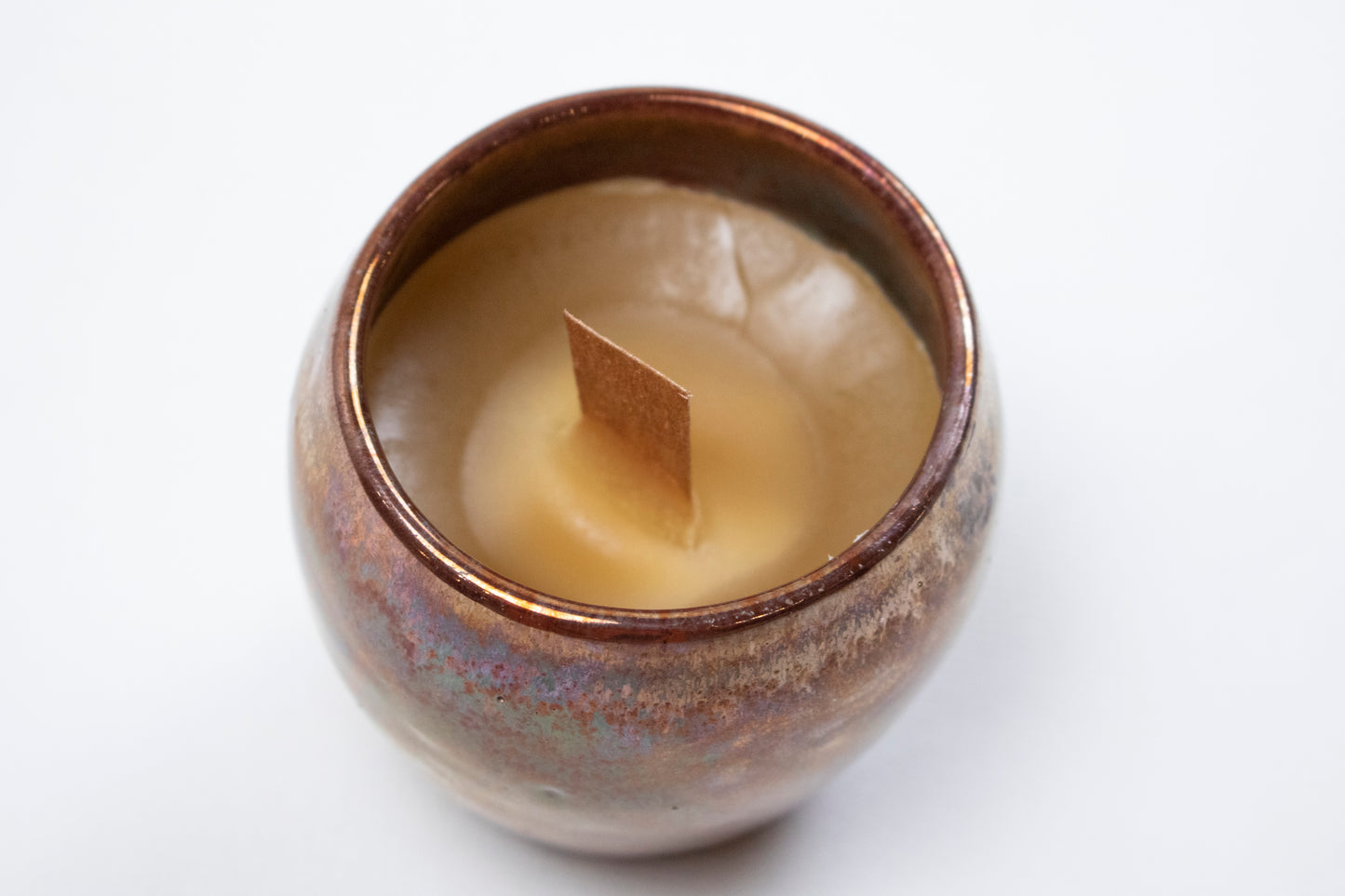 Small Clay Scented Candle – Black Oud