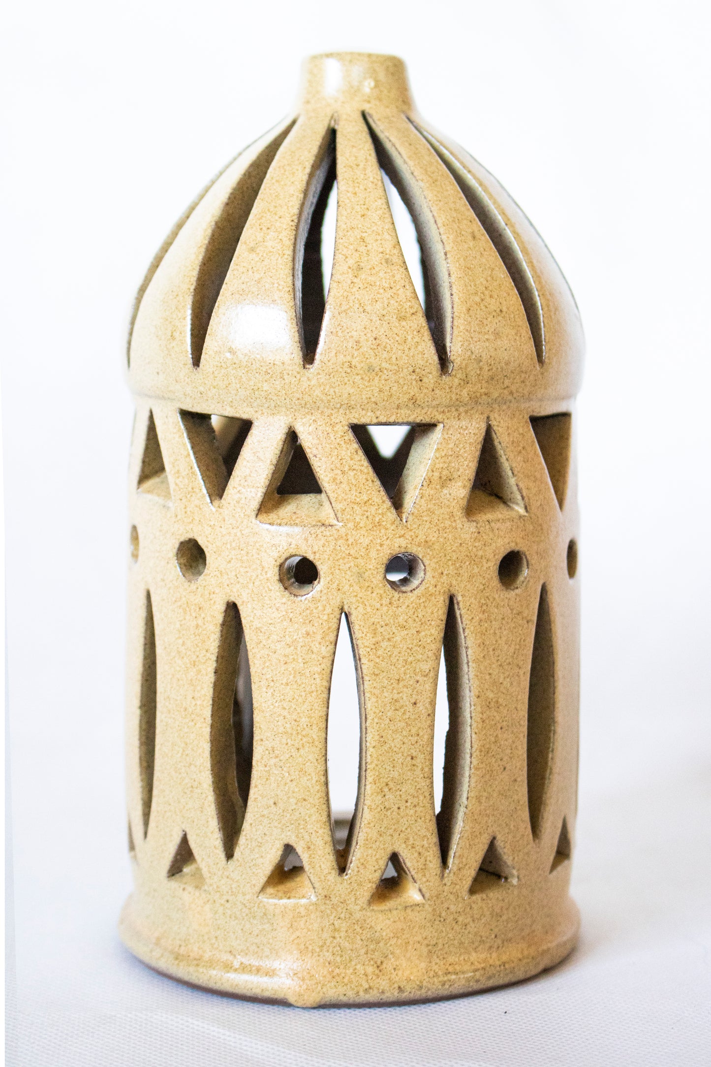 🌙 Ramadan Clay Lantern Small