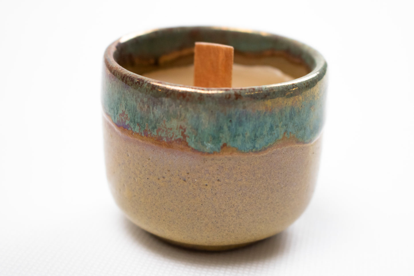 Mini Clay Scented Candle – Black Oud