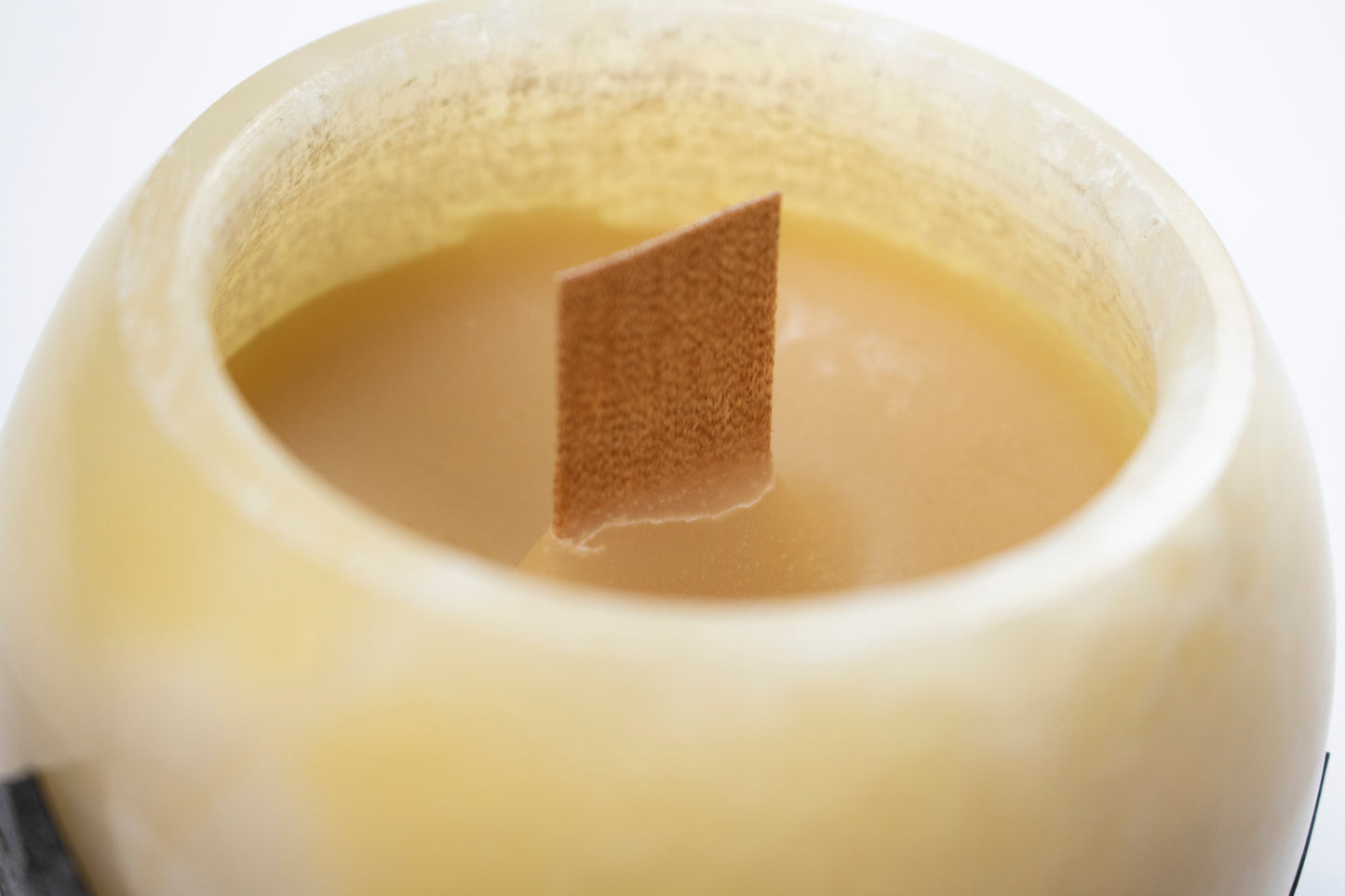 Alabaster Black Oud Scented Candler with Decorative Copper Sleeve