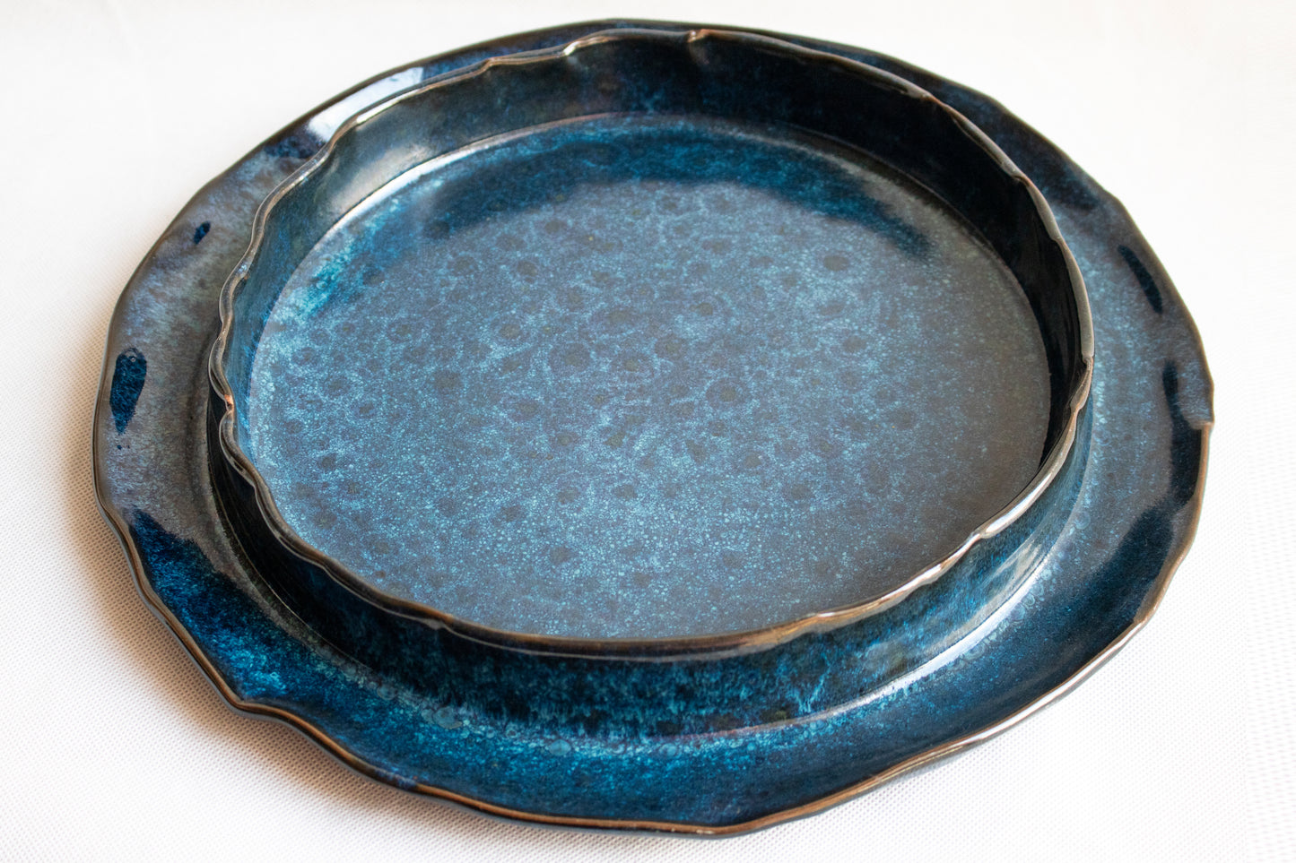 Handcrafted Clay Serving Tray