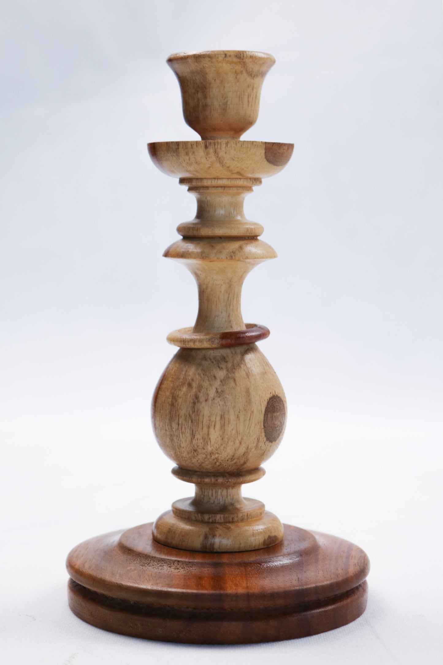 Handcrafted Wooden Candle Holder