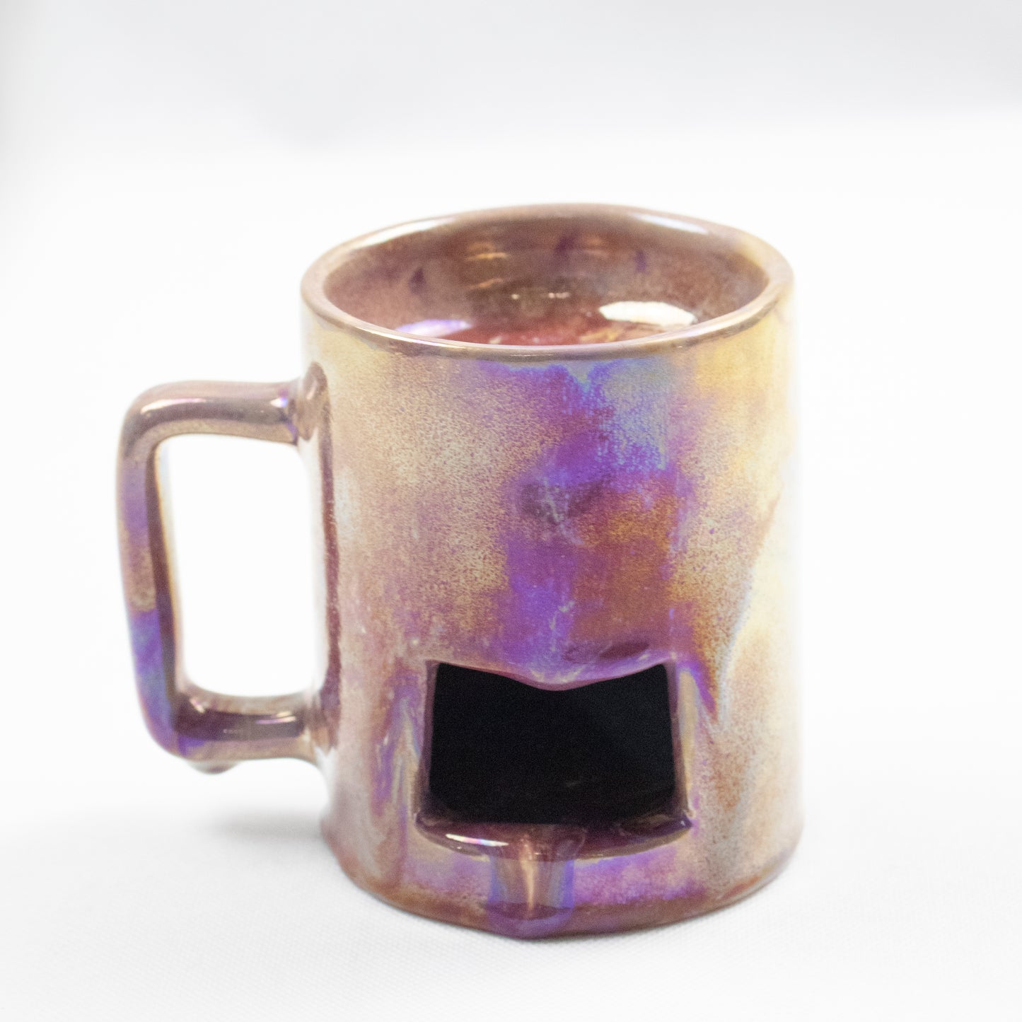Handcrafted Clay Chocolate & Cheese Melter with Candle