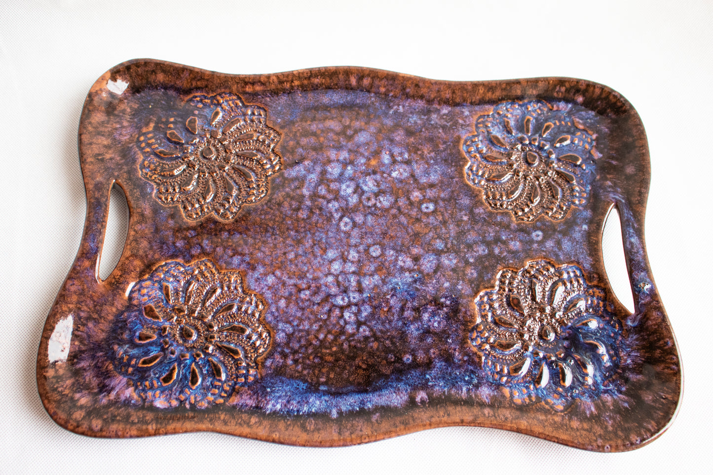Handcrafted Pottery Serving Tray