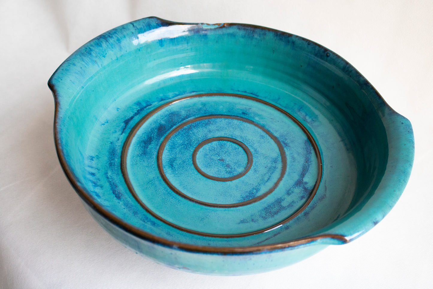 Handcrafted Elevated Clay Serving Dish