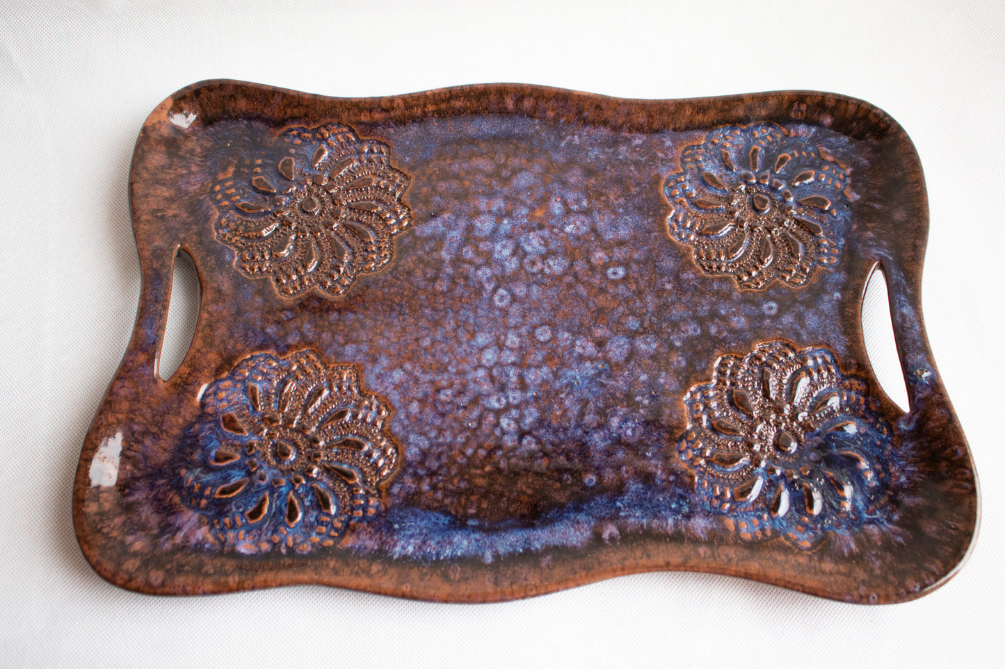Handcrafted Pottery Serving Tray