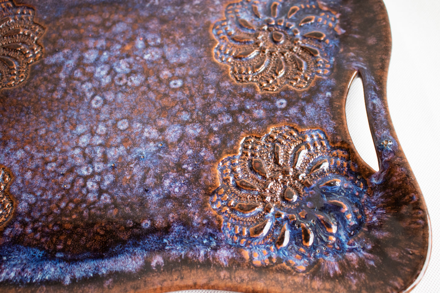 Handcrafted Pottery Serving Tray